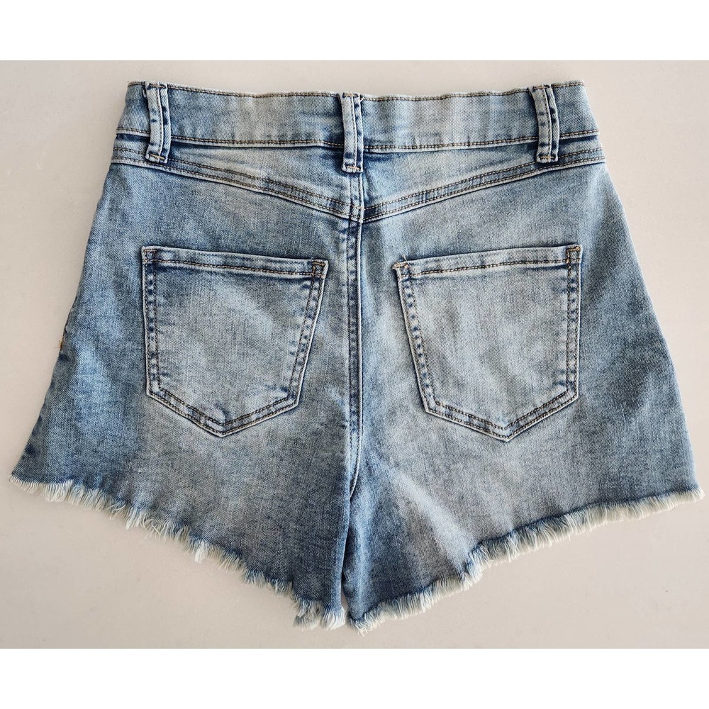 New York REWASH Brand Super High Rise Shorts Size 24, 0 - Picture 2 of 4